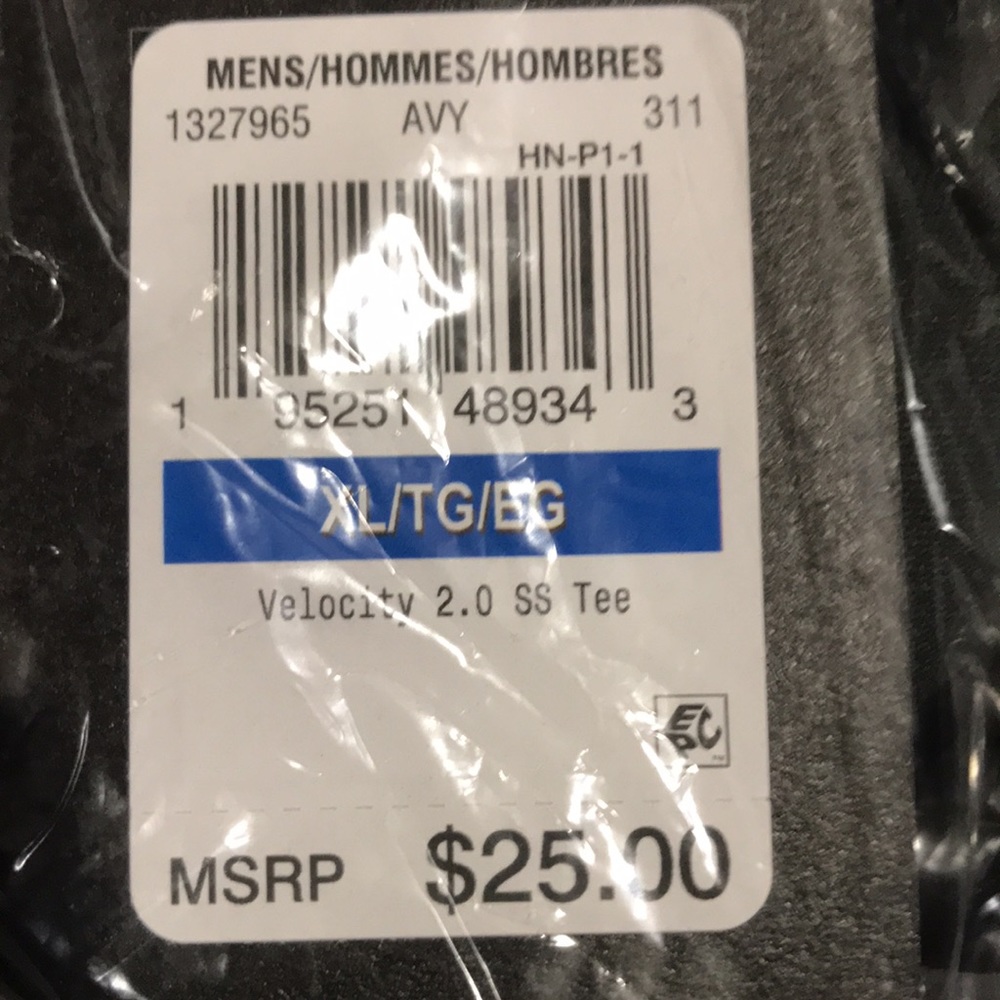 Mens UA velocity short sleeve - Picture 9 of 12